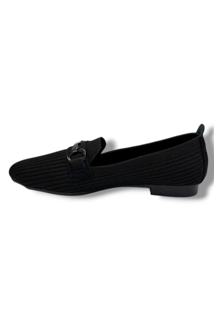 Ceylan Shoes 185-26 Triko MW Toka Anatomik Kadın Babet