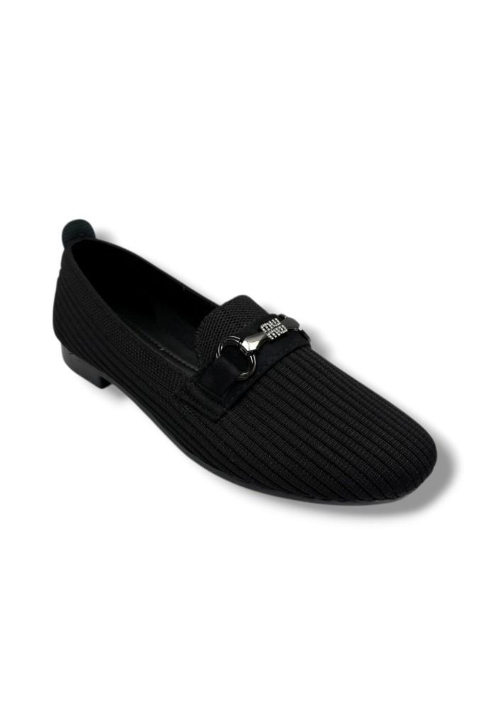 Ceylan Shoes 185-26 Triko MW Toka Anatomik Kadın Babet