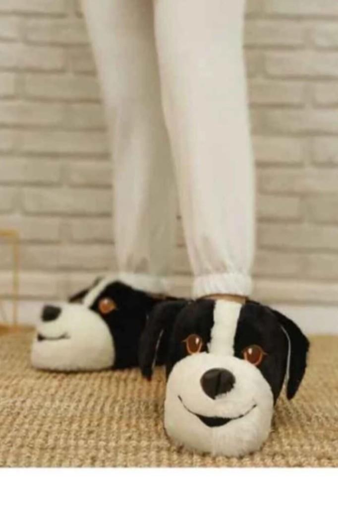 Çiçek 160-26 Termal Köpek Figürlü Panduf 36-40