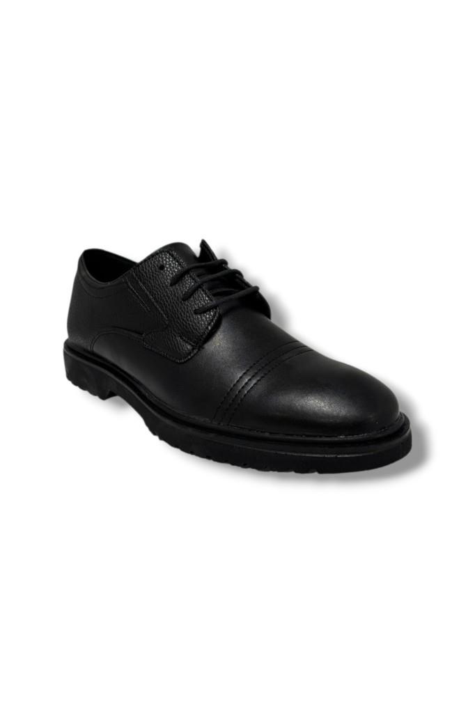 Conteyner 455-26 Baskı Deri Casual Erkek Ayakkabı