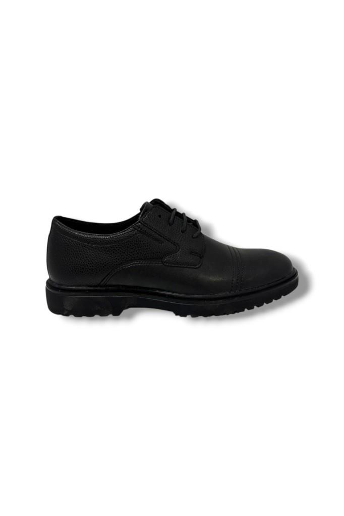 Conteyner 455-26 Baskı Deri Casual Erkek Ayakkabı