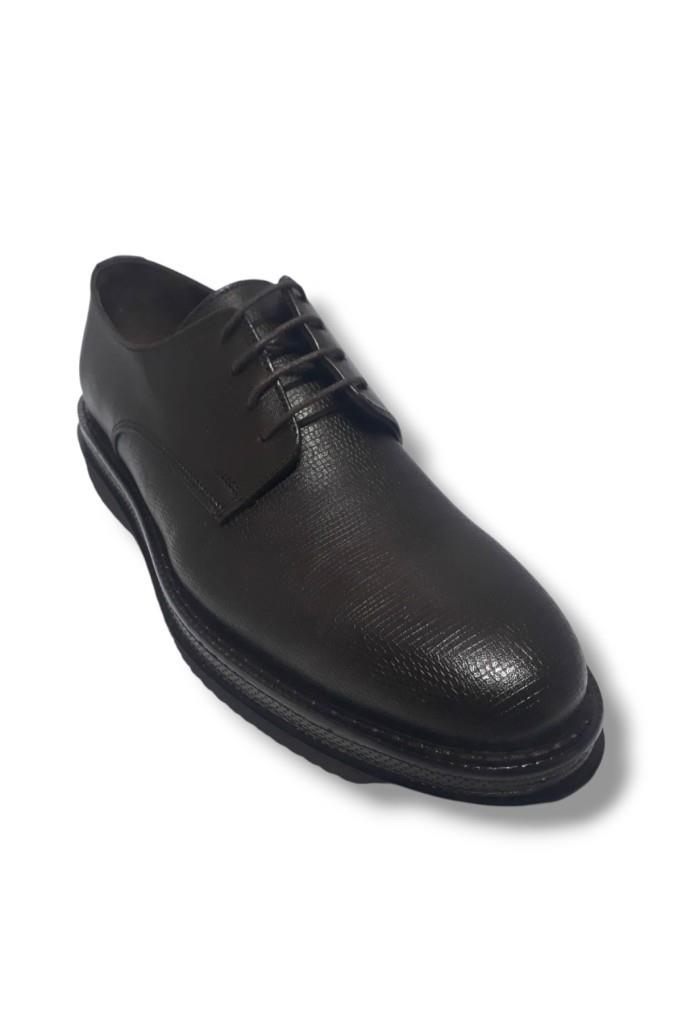 Coşkun 1856-25 Hakiki Deri Pul Baskı Eva Casual Erkek Ayakkabı