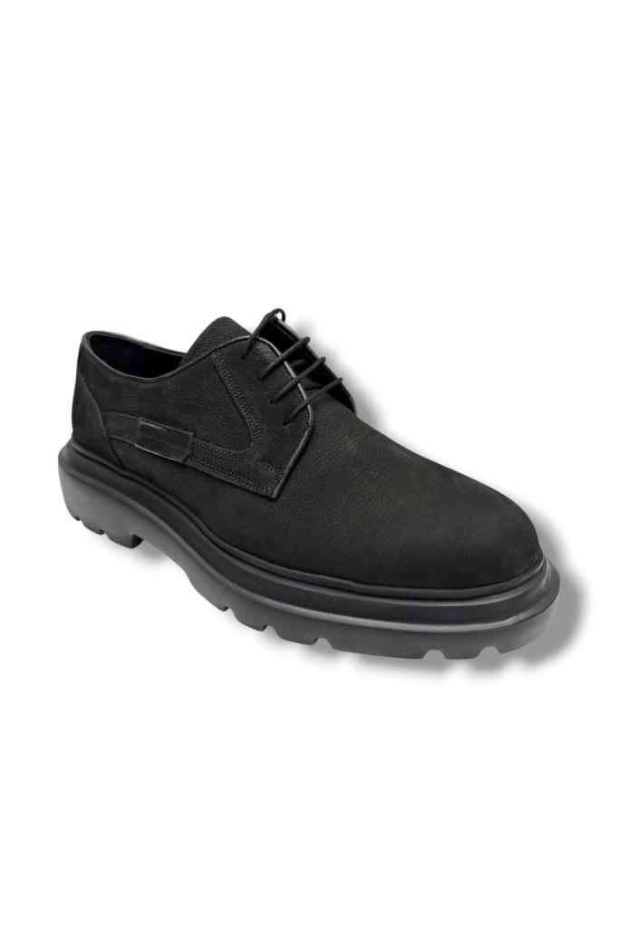 Coşkun 3165-26 Hakiki Nubuk Deri Bağcıklı Erkek Ayakkabı