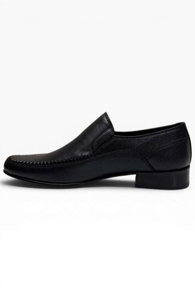 Coşkun 3166-26 Hakiki Deri Biyeli Hakiki Kösele Taban Casual Erkek Ayakkabı