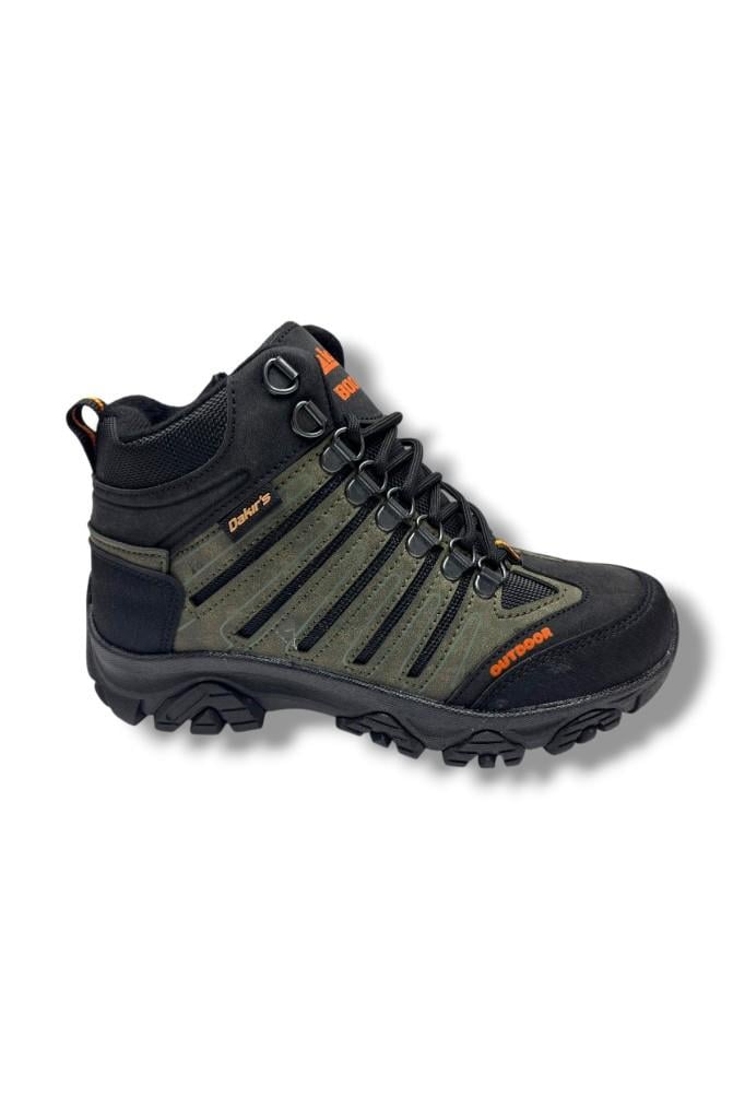 Dakırs 116-26 Deri Outdoor Kürklü Fermuarlı Çocuk Bot 36-39