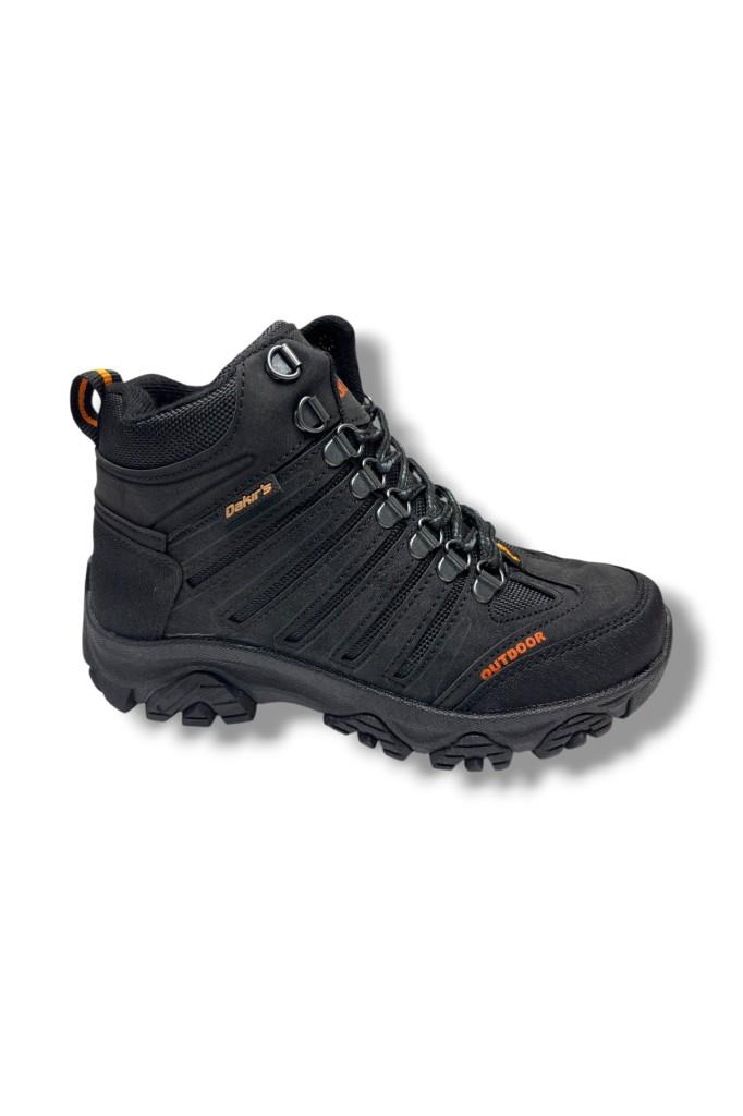 Dakırs 116-26 Deri Outdoor Kürklü Fermuarlı Çocuk Bot 36-39