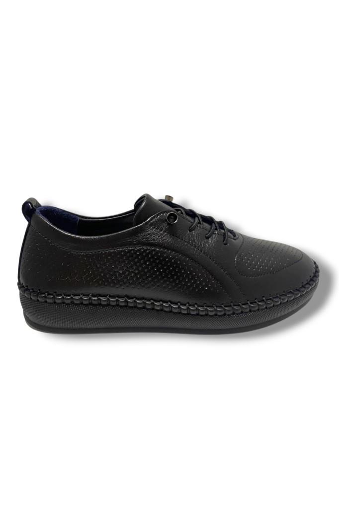 DM 212-25 Hakiki Deri Anatomik Slip On Kadın Ayakkabı