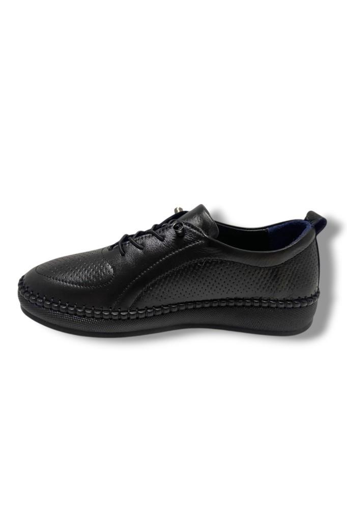 DM 212-25 Hakiki Deri Anatomik Slip On Kadın Ayakkabı