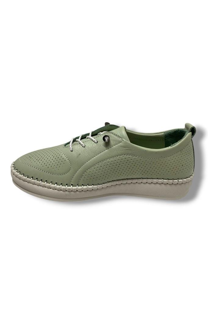 DM 212-25 Hakiki Deri Anatomik Slip On Kadın Ayakkabı