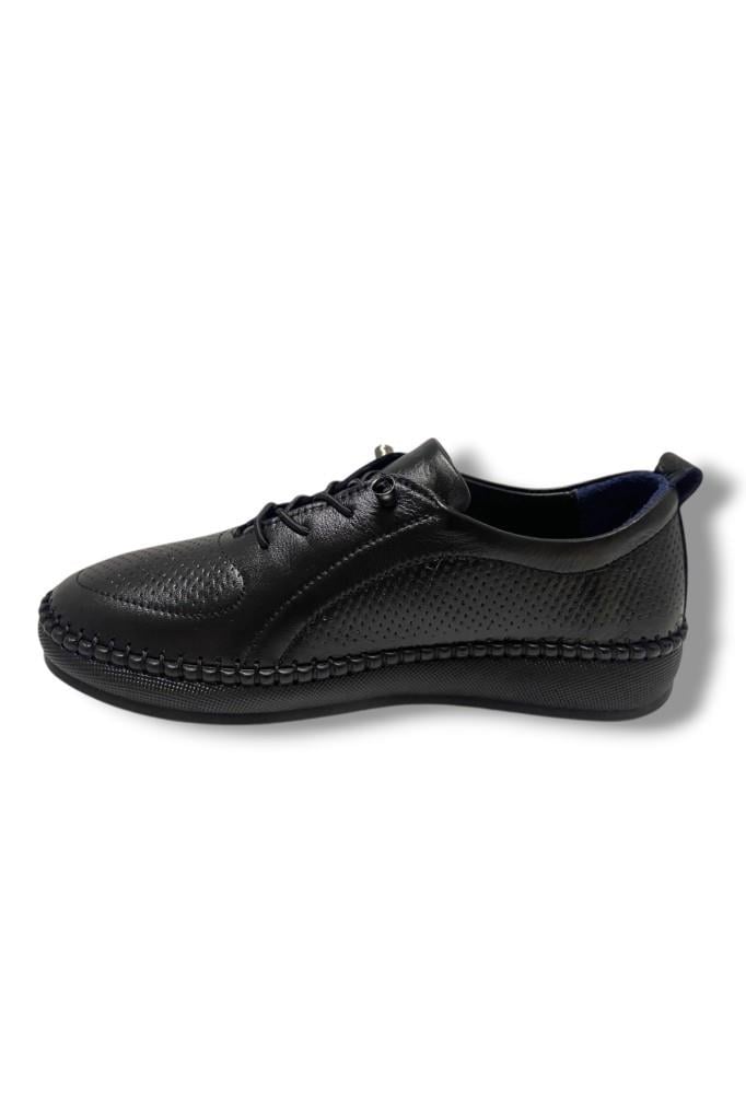 DM 212-25 Hakiki Deri Anatomik Slip On Kadın Ayakkabı