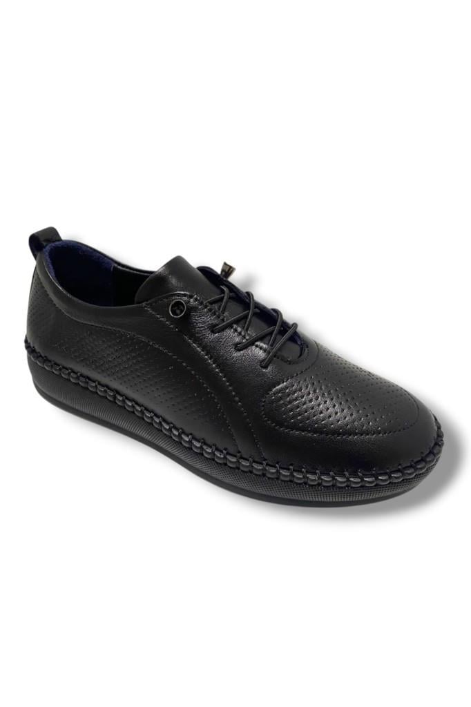 DM 212-25 Hakiki Deri Anatomik Slip On Kadın Ayakkabı