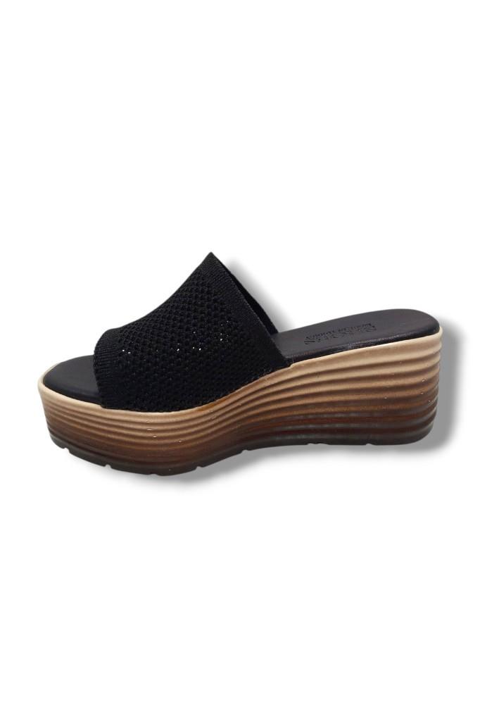 Efsun 3005-25 Triko Anatomik Dolgu Topuk Kadın Terlik