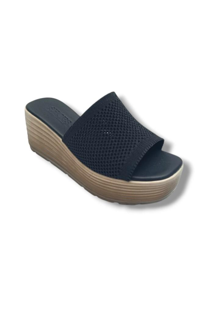 Efsun 3005-26 Triko Anatomik Dolgu Topuk Kadın Terlik