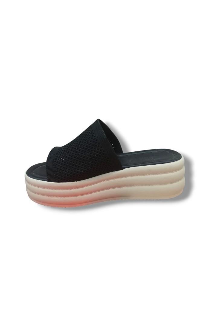 Efsun 3009-25 Triko Anatomik Dolgu Topuk Kadın Terlik