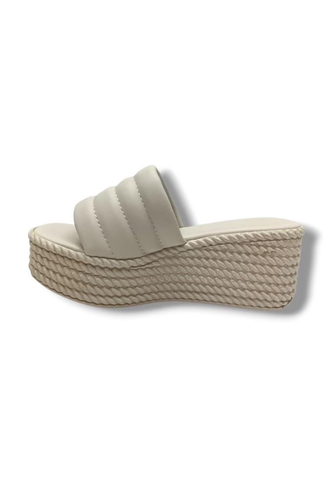 Efsun 3011-26 Cilt Soft Bant Anatomik Dolgu Topuk Kadın Terlik