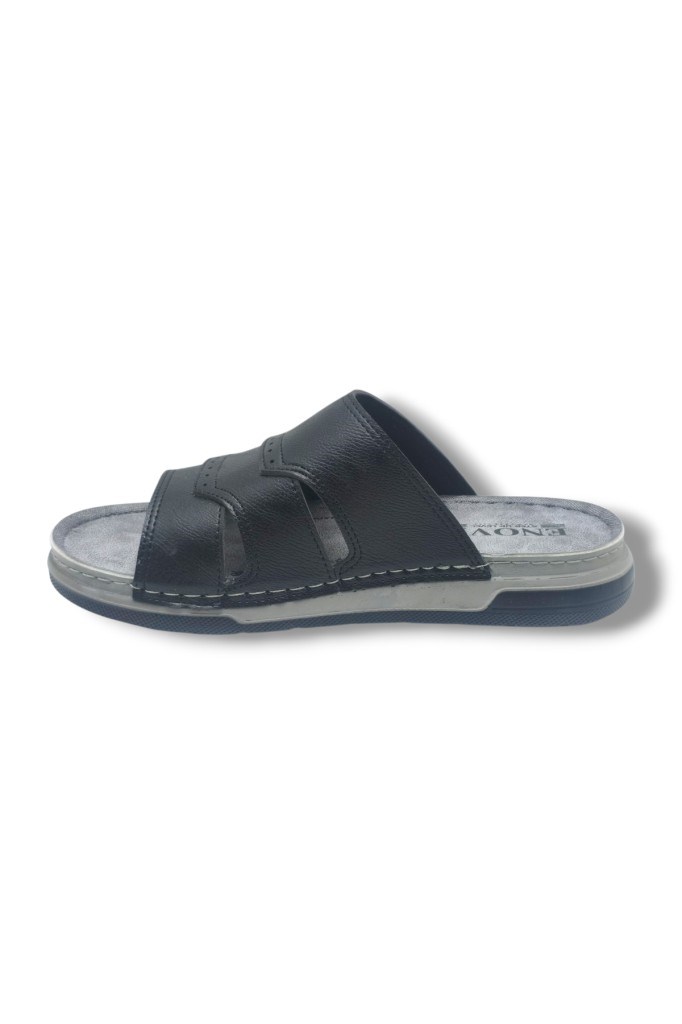Enova E508-26 Deri Anatomik Tek Bant Ultra Soft Erkek Terlik