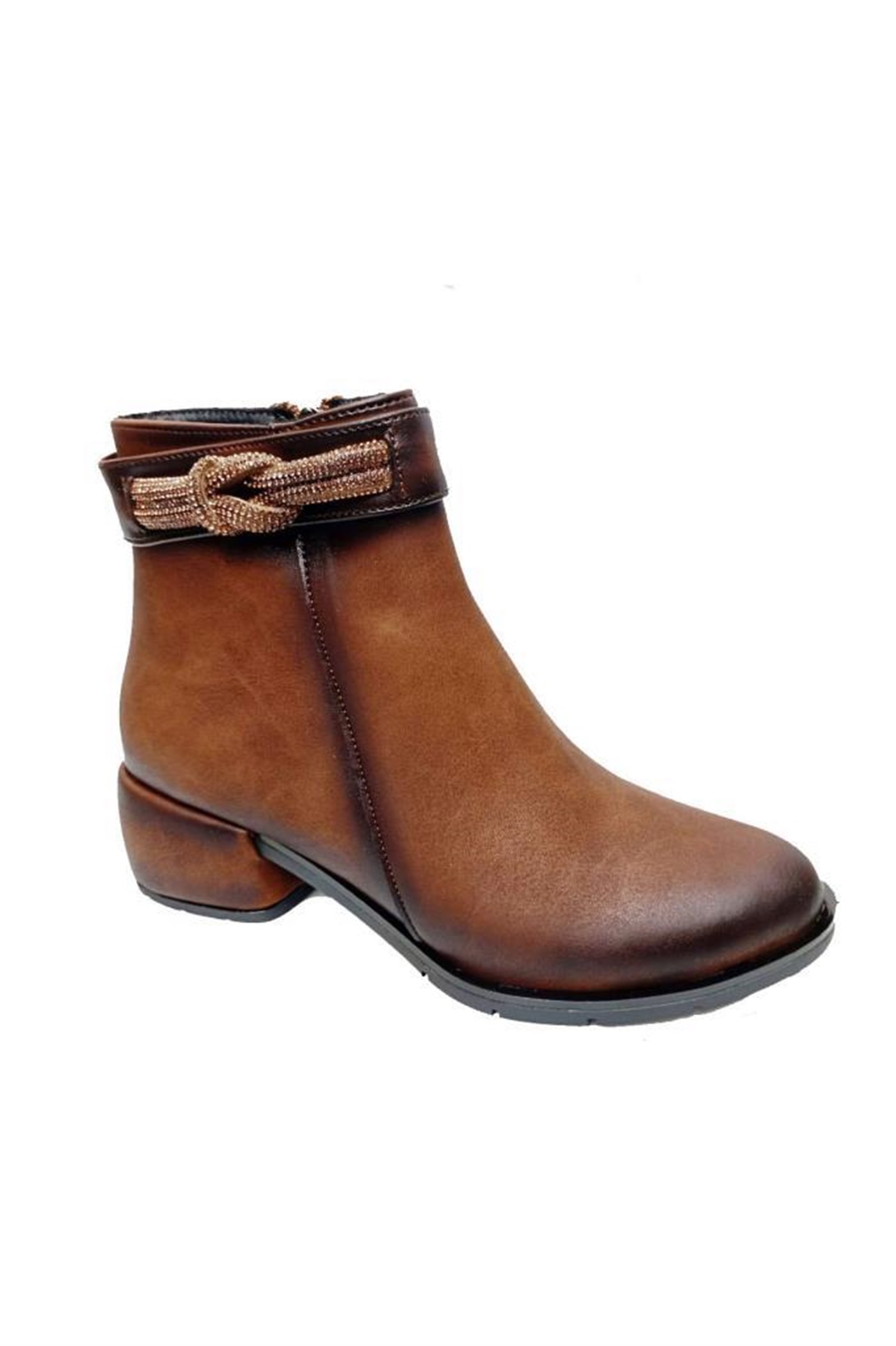 Erbay 511 Deri Trend Fashion Kadın Bot