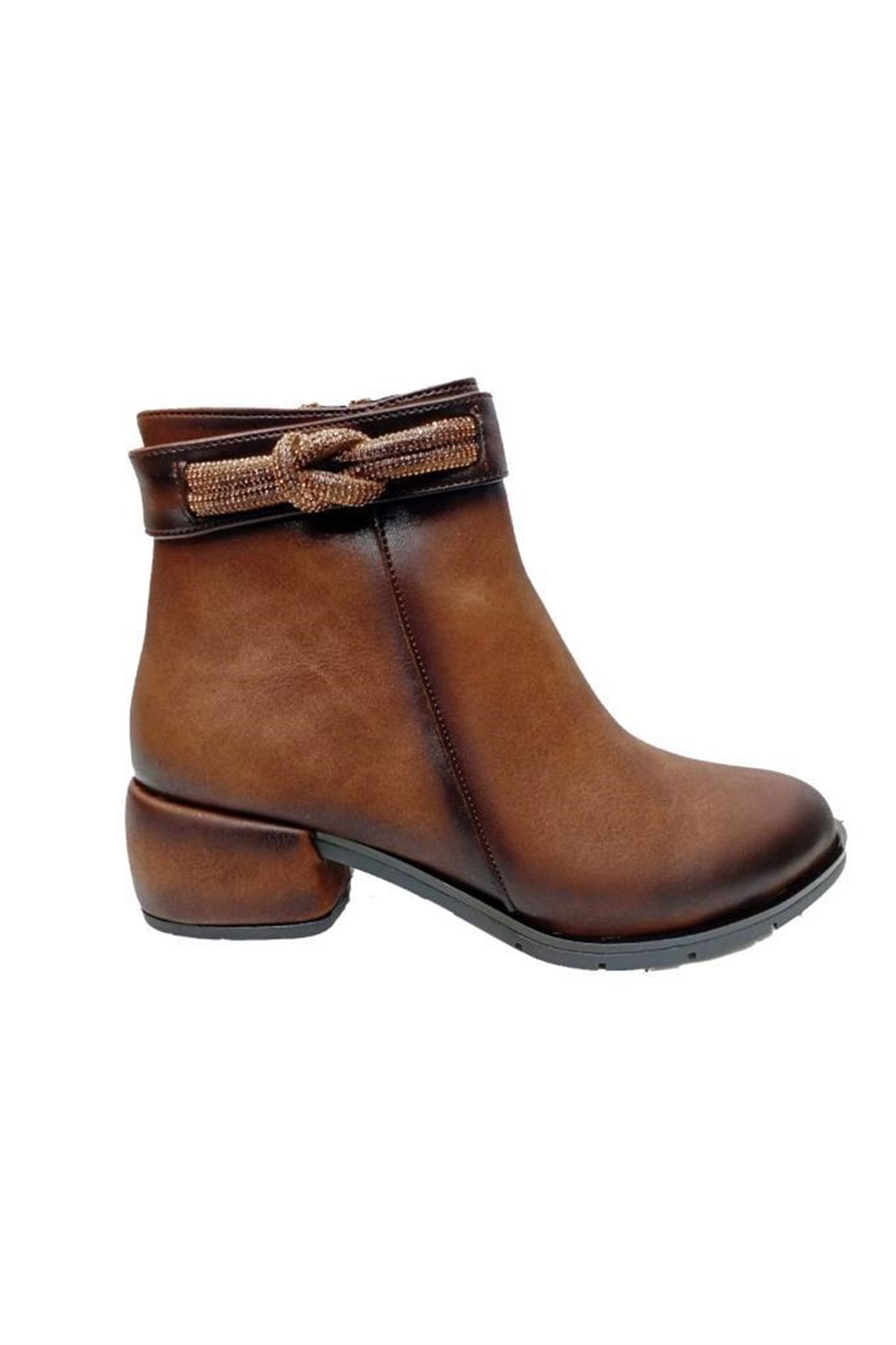 Erbay 511 Deri Trend Fashion Kadın Bot