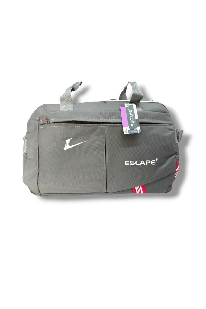 Escape 112-25 Polyester Kareli Kumaş Seyahat Çantası