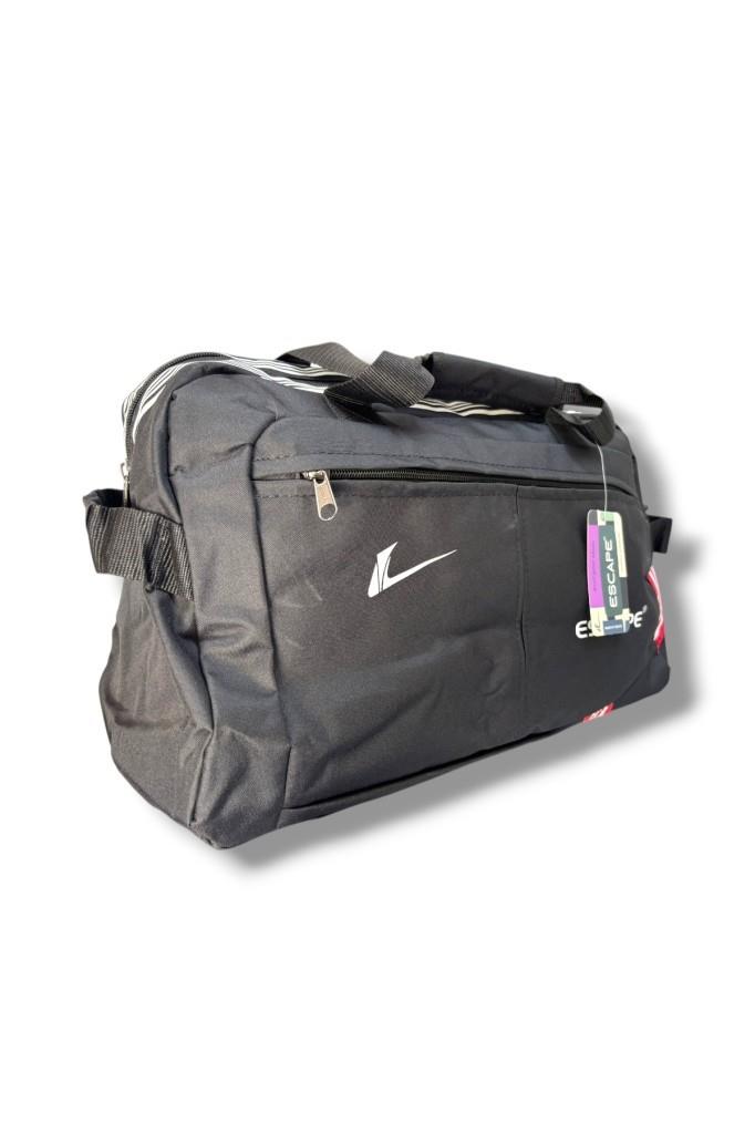 Escape 112-25 Polyester Kareli Kumaş Seyahat Çantası