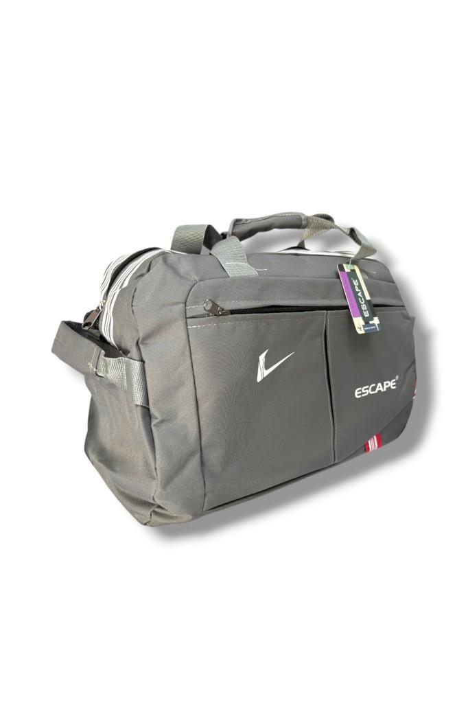 Escape 112-25 Polyester Kareli Kumaş Seyahat Çantası