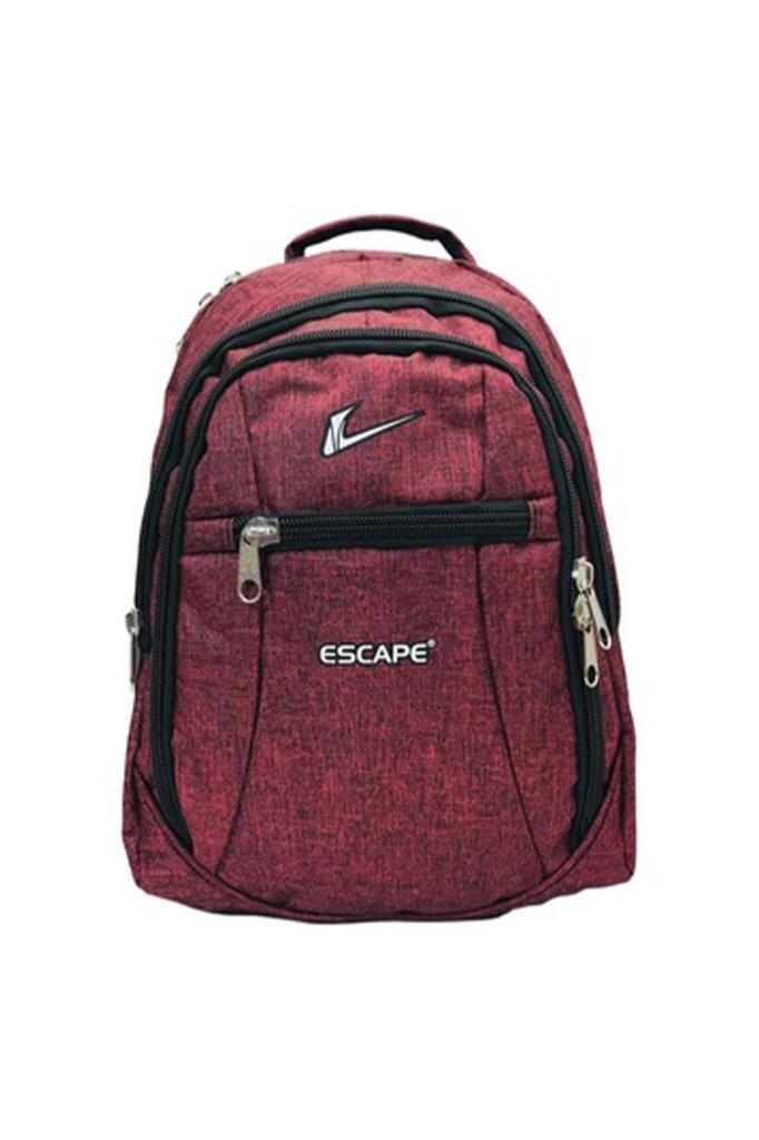 Escape 307-24  Laptop Bölmeli Çizgili Kumaş Sırt Çanta