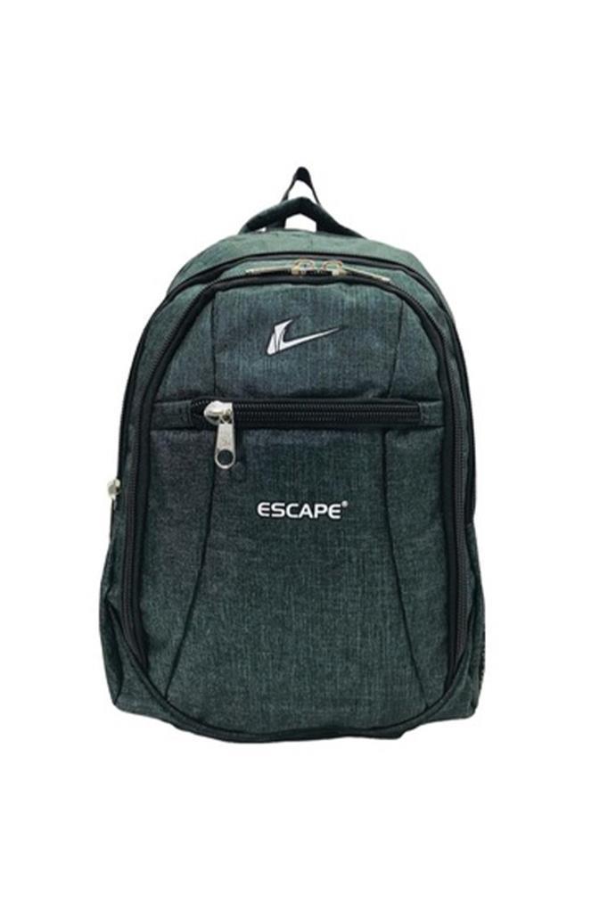 Escape 307-24  Laptop Bölmeli Çizgili Kumaş Sırt Çanta