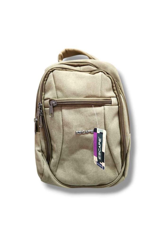 Escape 307-25 Kanvas Kumaş Laptop Bölmeli Okul Ve Günlük Sırt Çantası