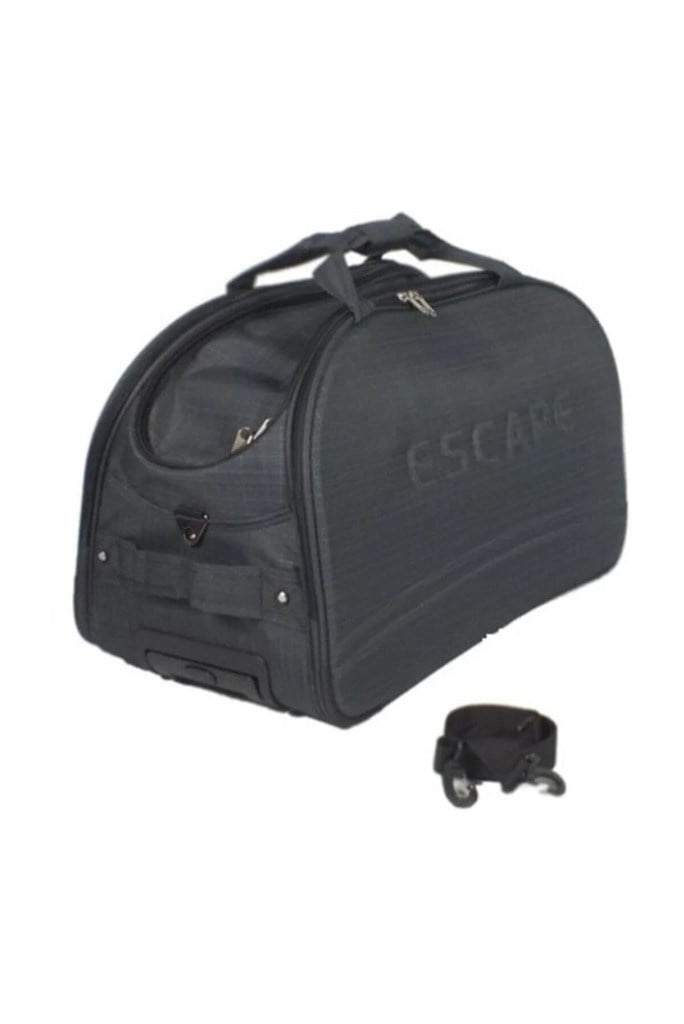 Escape ESC-26 Ekose Kumaş Orta Boy Hostes Seyahat Çantası