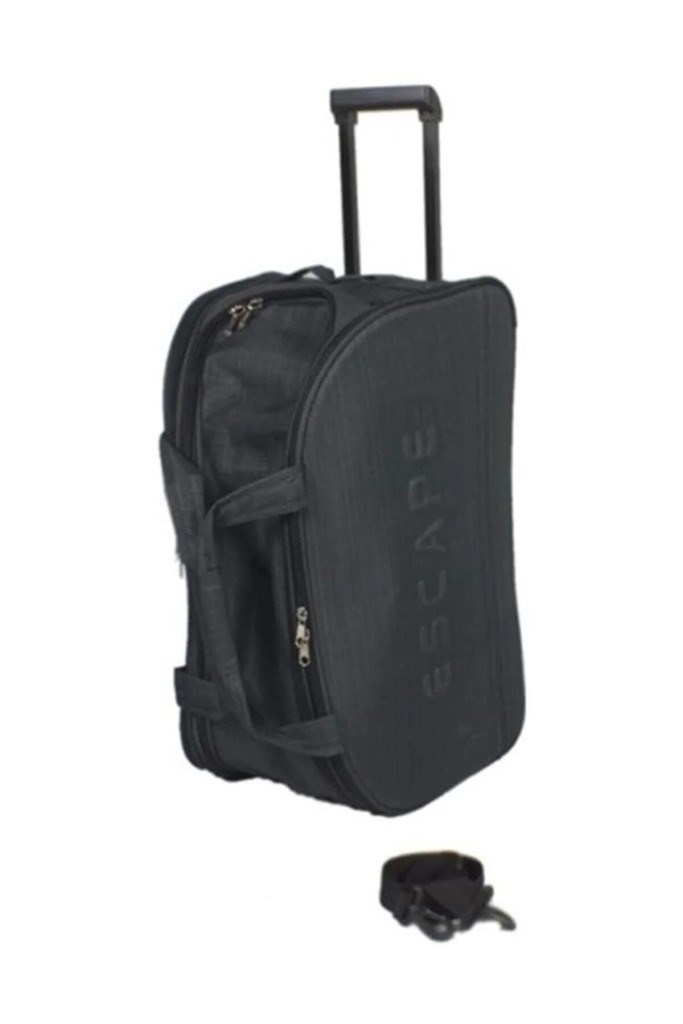 Escape ESC-26 Ekose Kumaş Orta Boy Hostes Seyahat Çantası