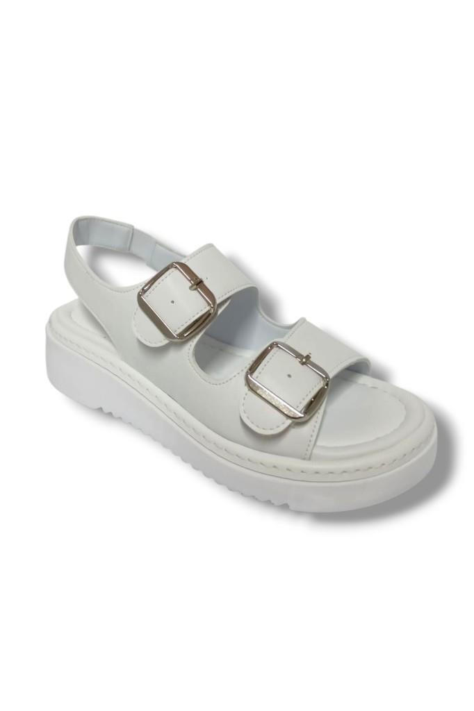 Fancy 602-25 Antomik Dolgu Topuk Kadın Sandalet