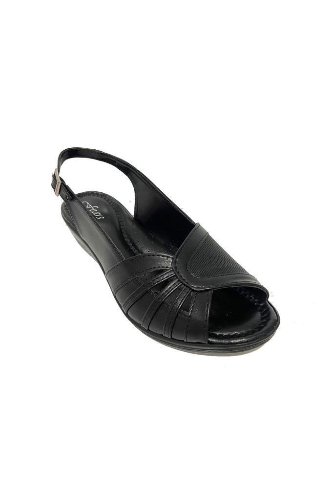 Fears 0056-24 Deri Trend Fashion Kadın Sandalet