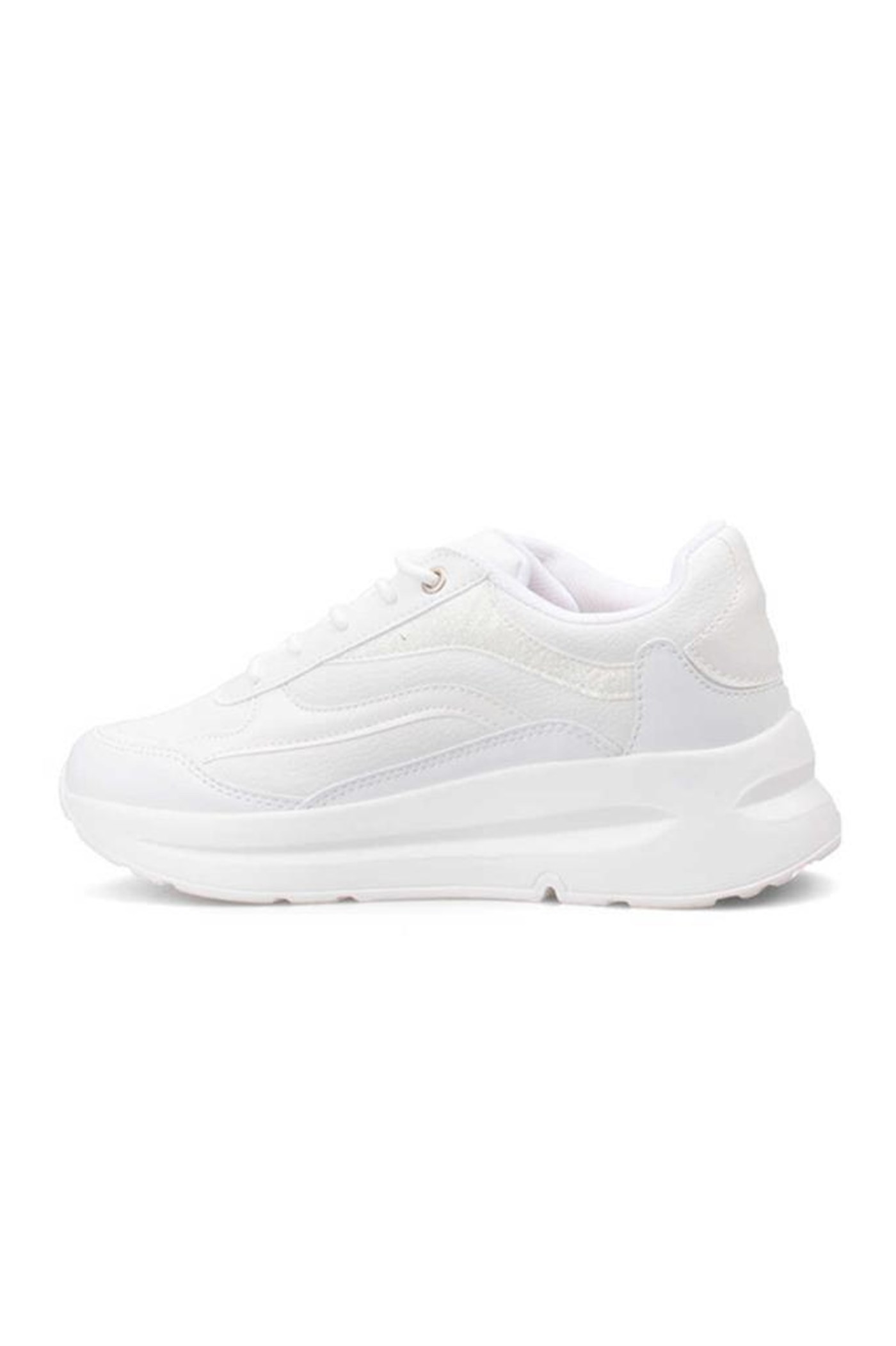 Flet 137-22K Deri Trend Fashion Kadın Sneakers Ayakkabı