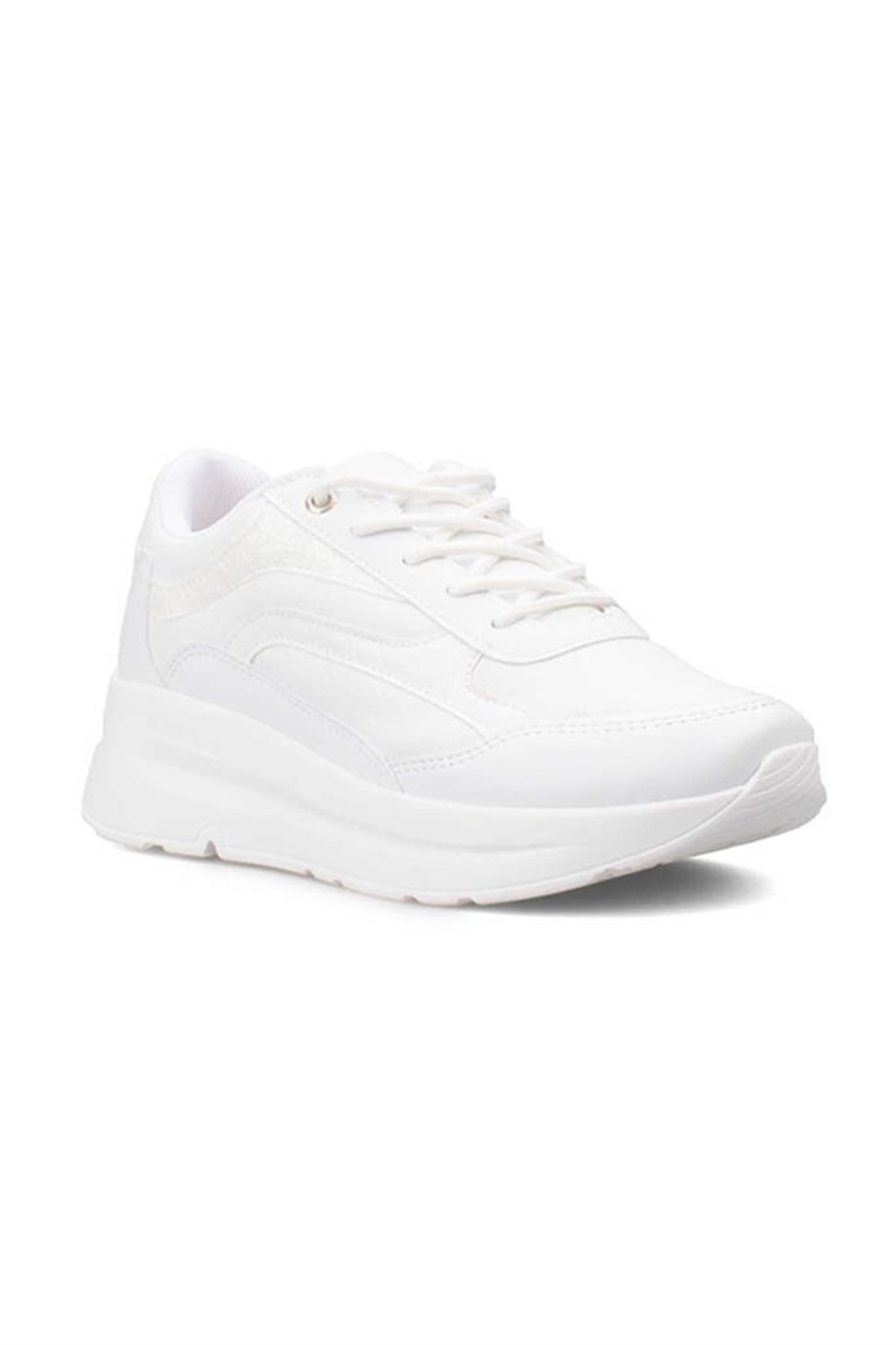 Flet 137-22K Deri Trend Fashion Kadın Sneakers Ayakkabı
