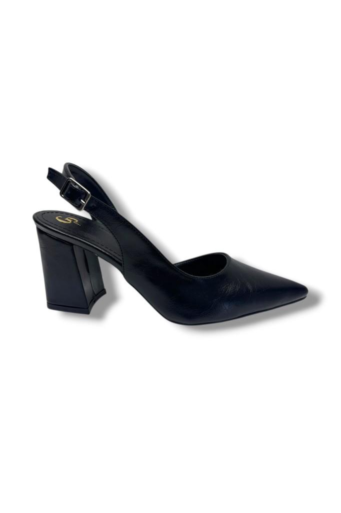 Gedik Pasha 909-26 Cilt Kare Topuk Kadın Stiletto (8cm)