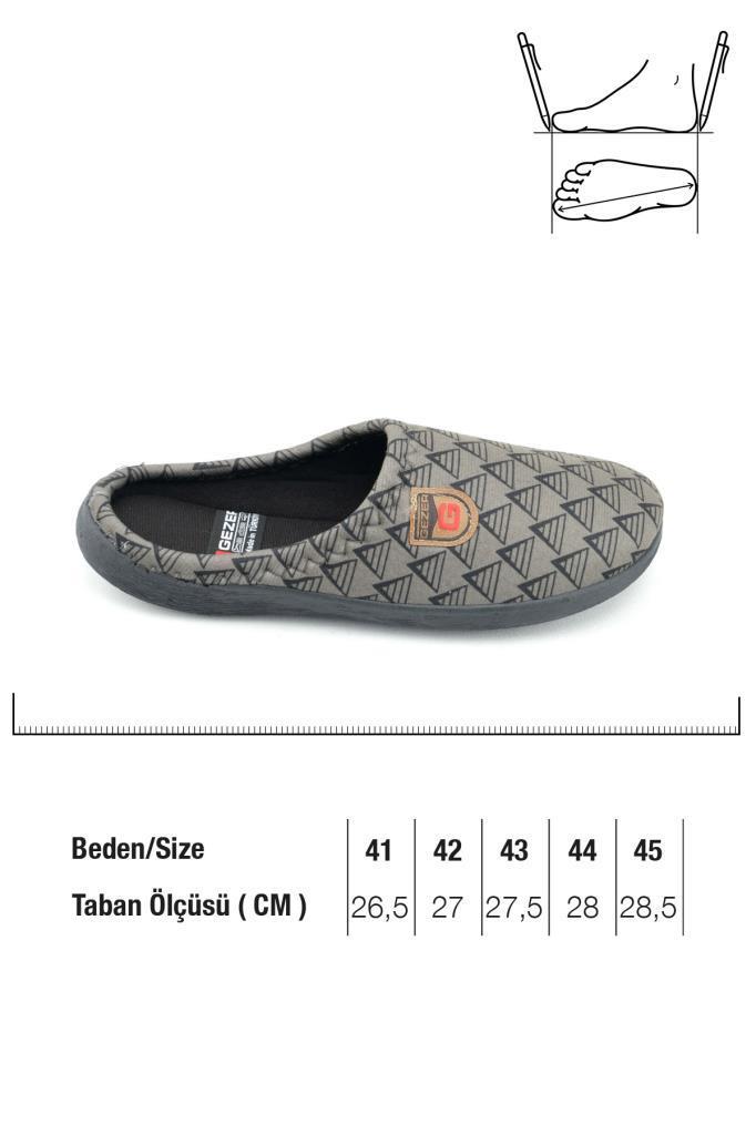 Gezer 14424 Termal Kumaş Kadın Ev Terlik