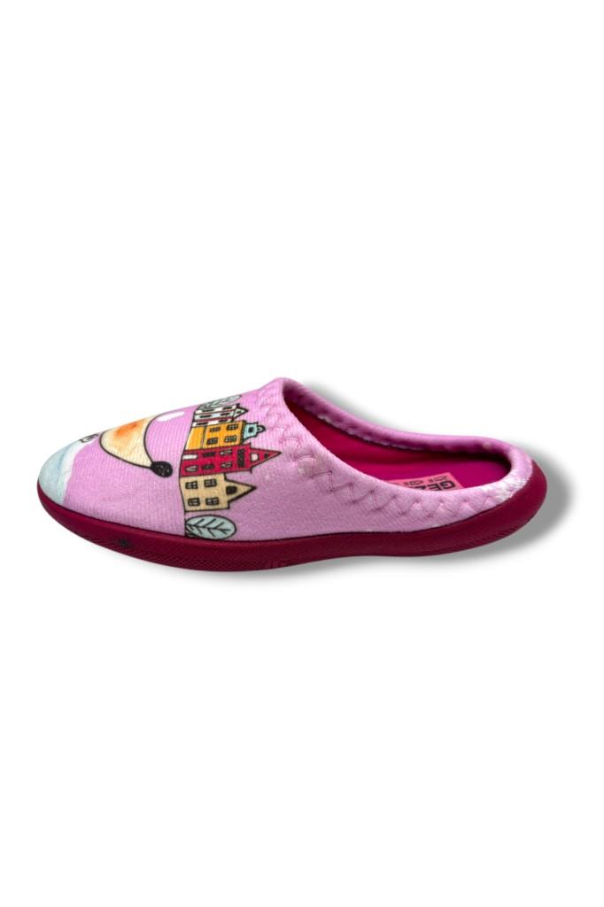 Gezer 14531-26 Happy Winter Termal Kız Çocuk Ev Terlik 30-35