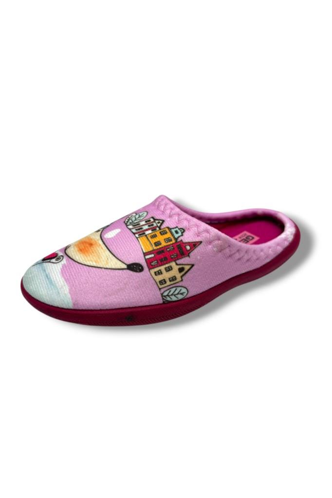 Gezer 14531-26 Happy Winter Termal Kız Çocuk Ev Terlik 30-35