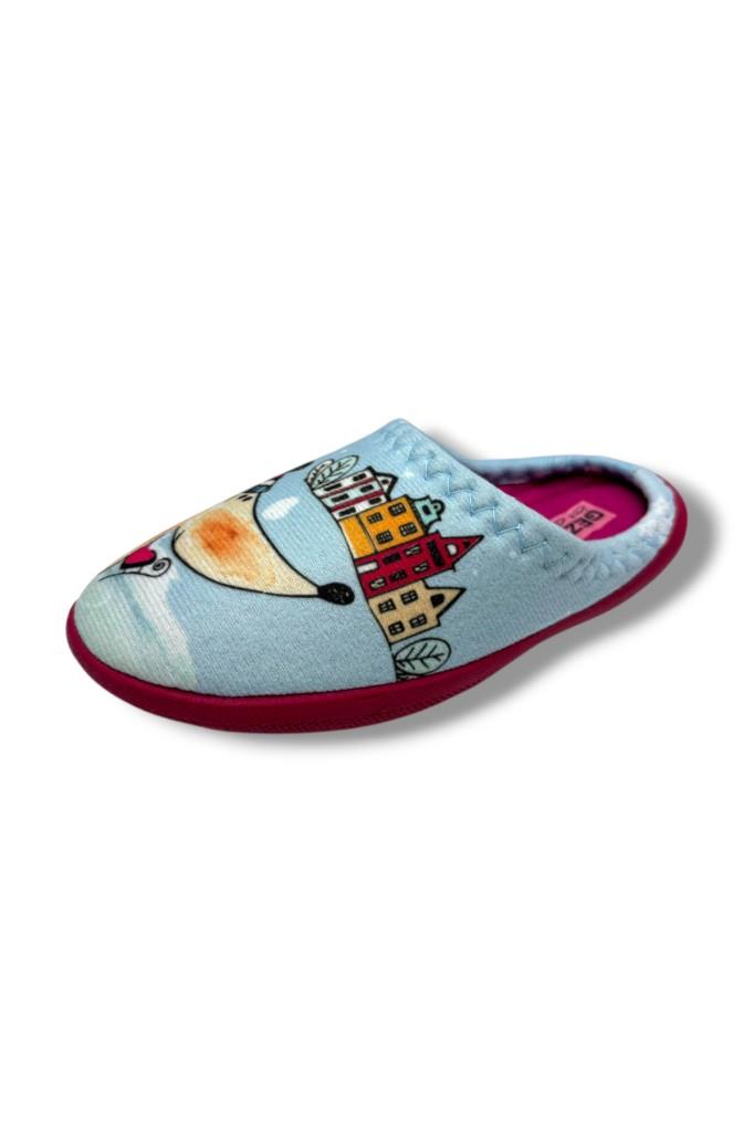 Gezer 14531-26 Happy Winter Termal Kız Çocuk Ev Terlik 30-35