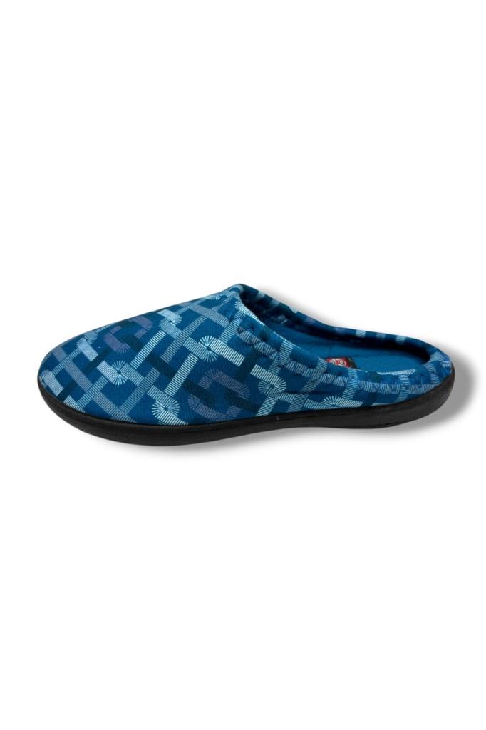 Gezer 16122-26 Ekose Desenli Termal Ev Terlik 37-40