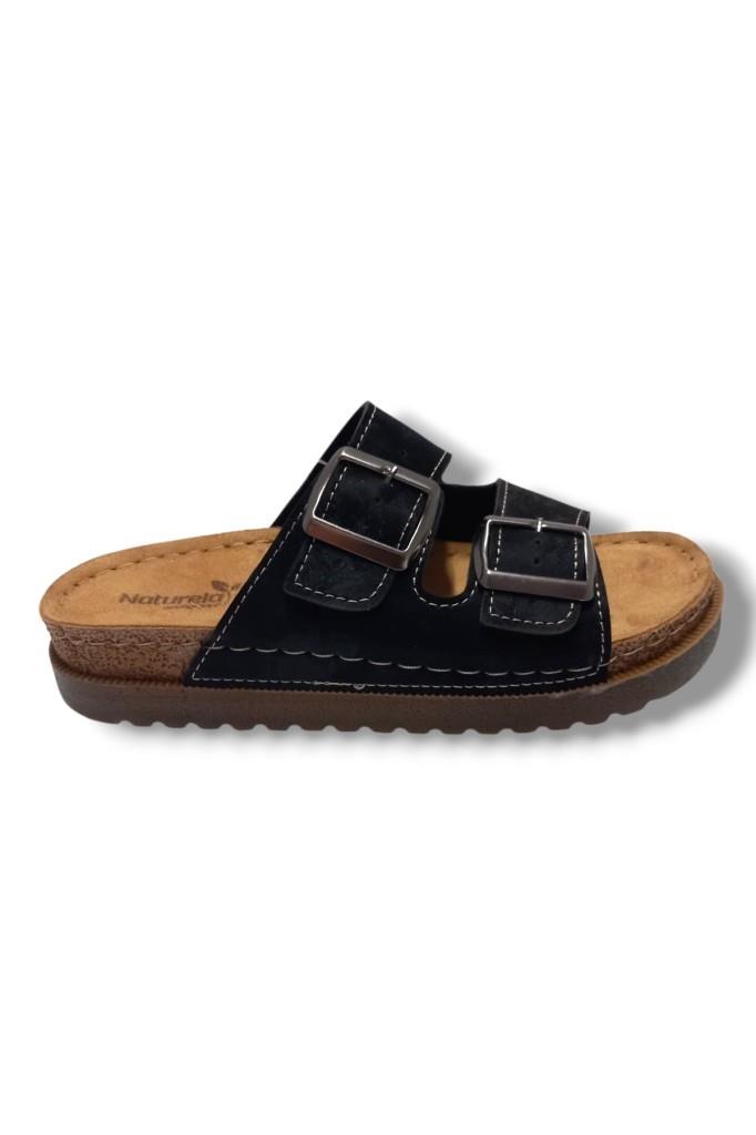 Gezer 16323-25 Parlak Çift Bant Anatomik Kadın Terlik