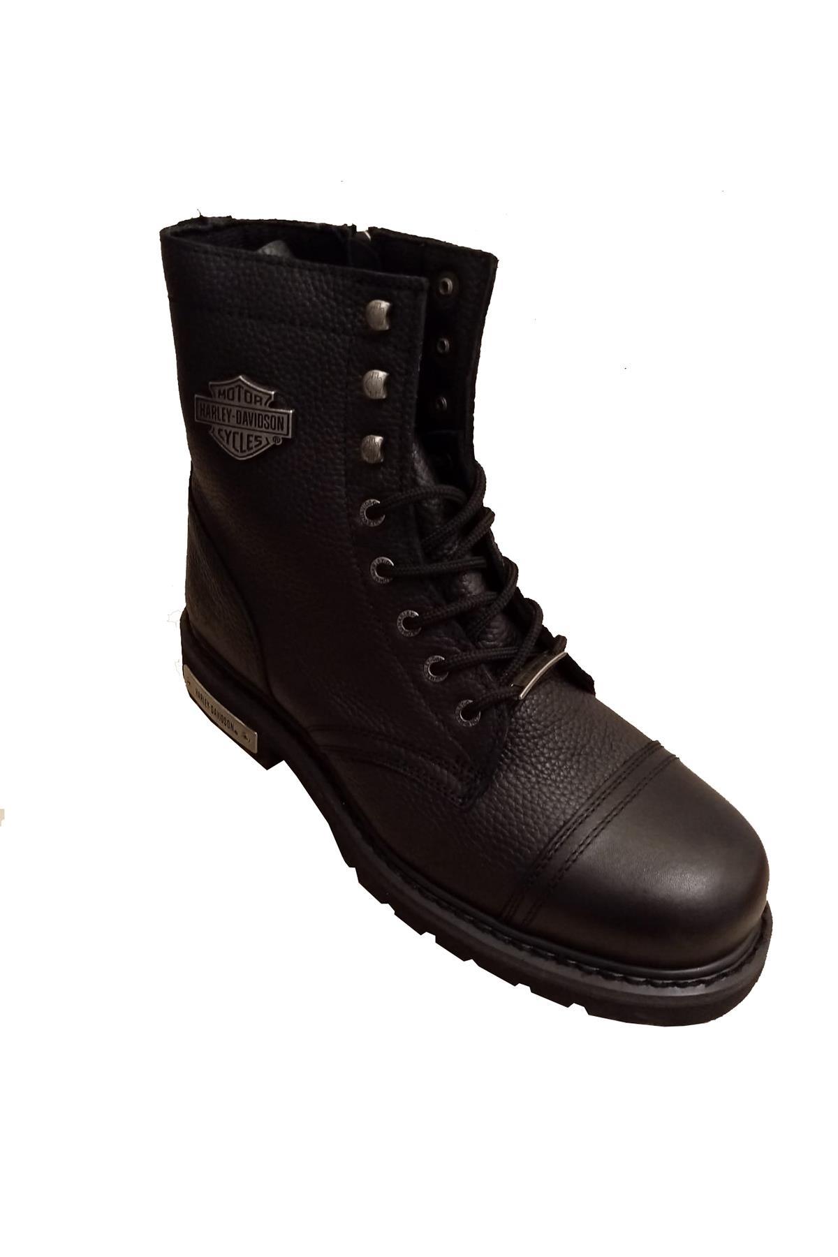 Harley Davidson Colmar Hakiki Deri Erkek Bot