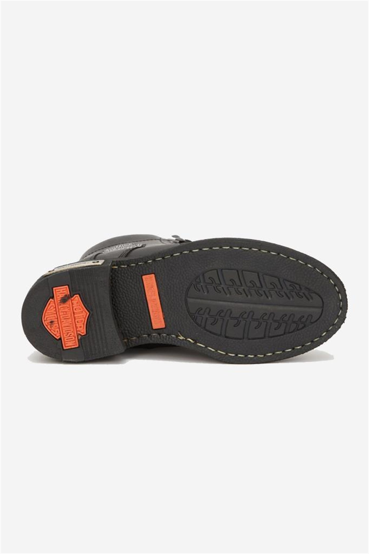 Harley Davidson Gibson Hakiki Deri Bot 40-48 Black Yağlı Deri