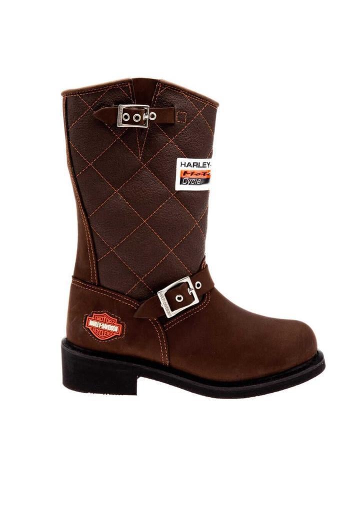 Harley Davidson Laconıa 644 Hakiki Deri Unisex Bot