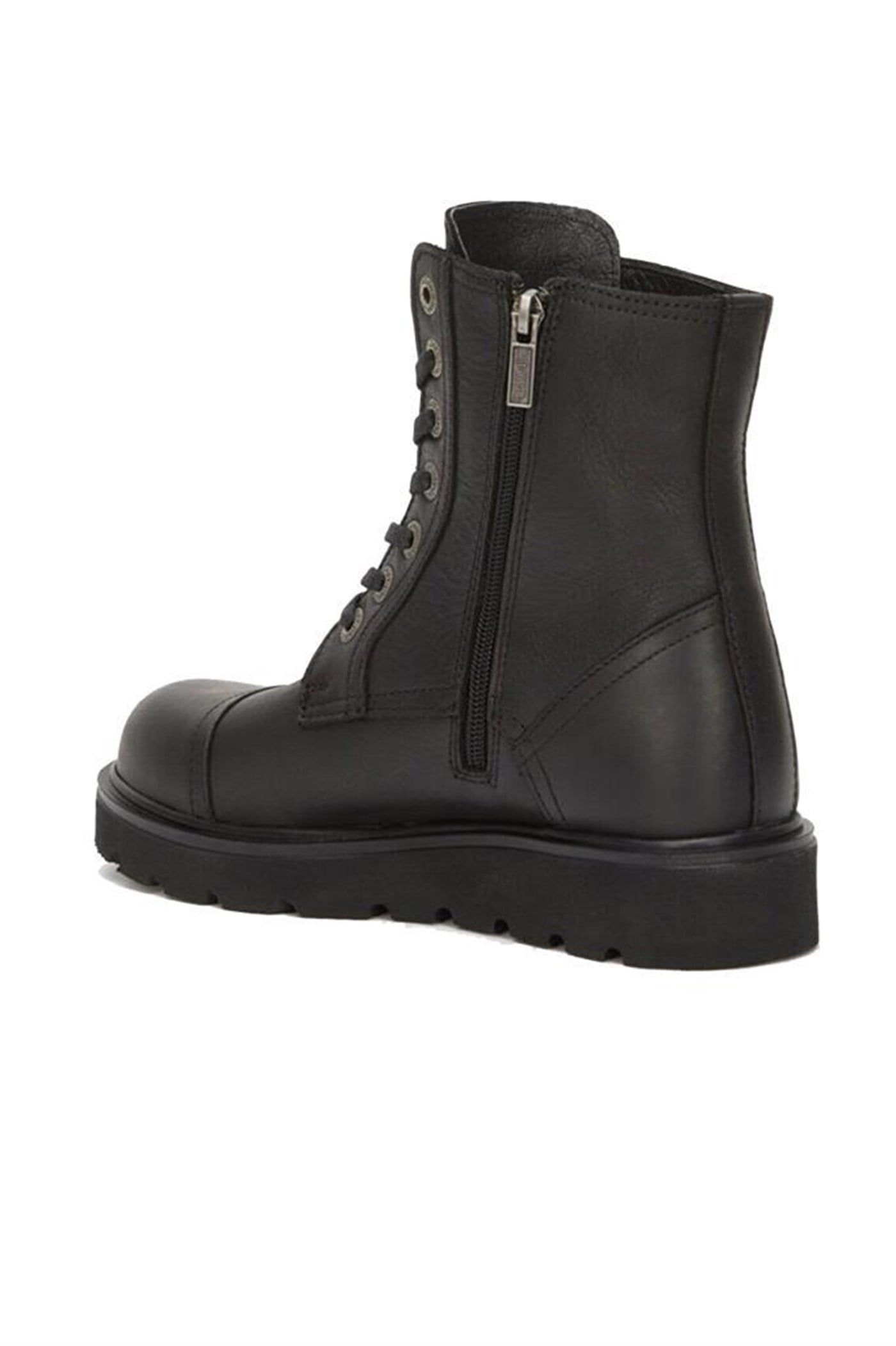 Harley Davidson Tums Hakiki Deri Bot 36-40 Black Baskılı Deri