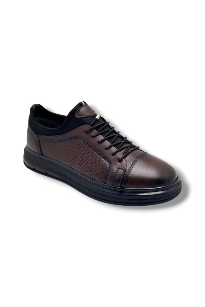 Hidayet Özel 1228-26 Hakiki Deri Streçli Slip On Anatomik Erkek Ayakkabı