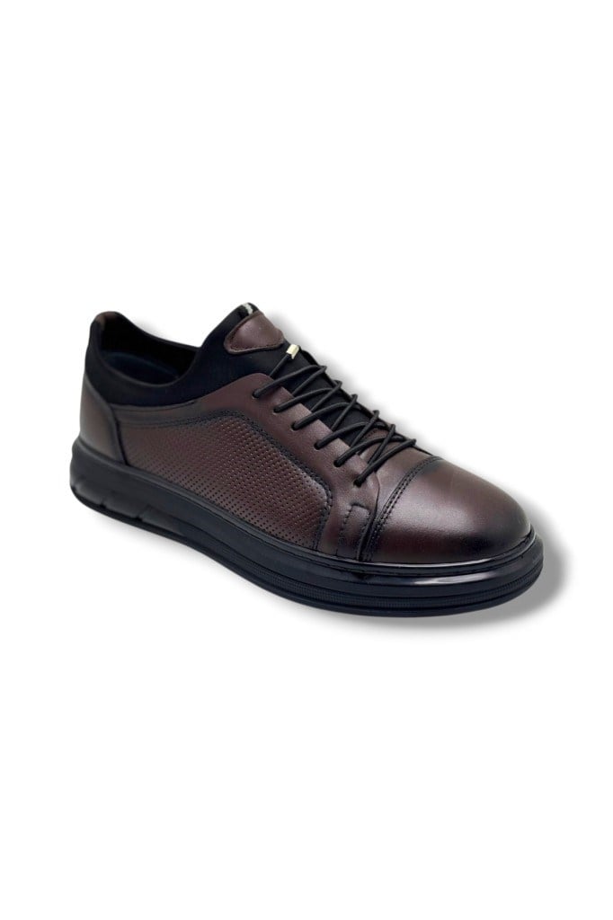 Hidayet Özel 1228-26 Hakiki Deri Streçli Slip On Anatomik Erkek Ayakkabı