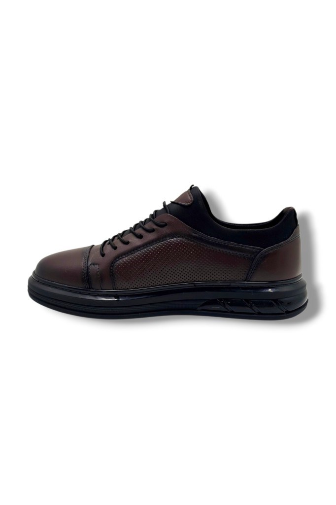 Hidayet Özel 1228-26 Hakiki Deri Streçli Slip On Anatomik Erkek Ayakkabı