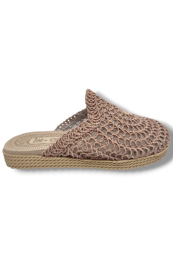 İnox 9985-25 Örgülü Anatomik Sabo Kadın Terlik