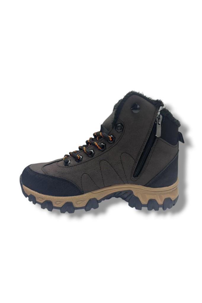 Jagulep 4057-26 Anatomik İçi Kürklü Outdoor Bot Kahve Oranj 36-39